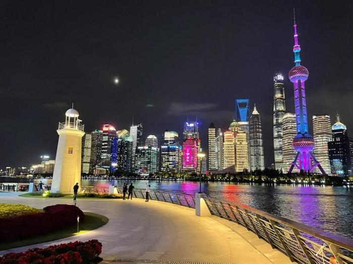 上海夜景图片,上海的哪些景点能欣赏夜景