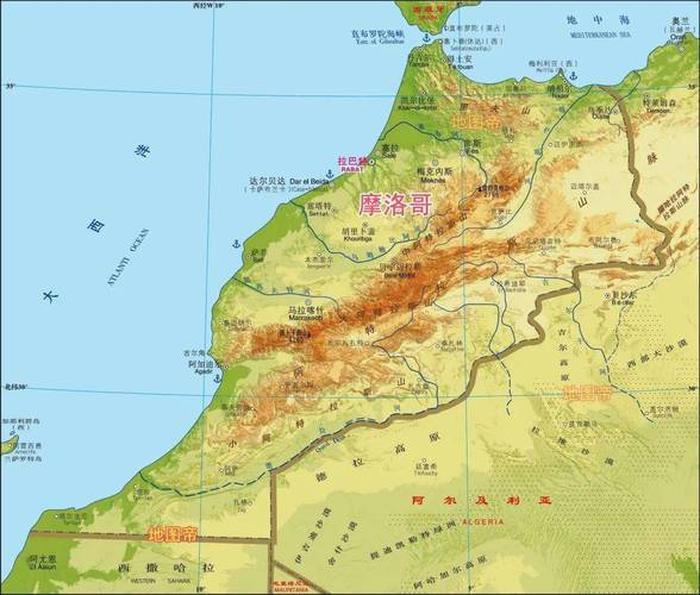 摩洛哥是哪个洲的国家,摩洛哥是哪个洲的国家