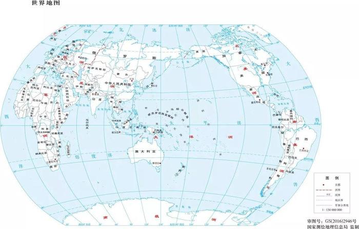 世界地图国家分布图,想知道- 中国 叙利亚在世界地图上的位置 在哪