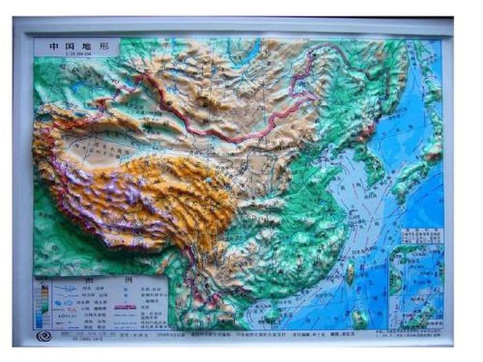 中国山脉地形图,中国山脉分布图
